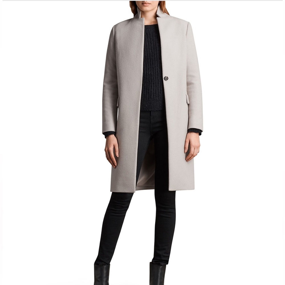 All Saints Evelyn Long Coat